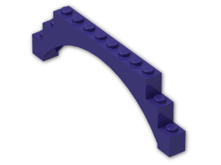 LEGO® Stein: Arch 1 x 12 x 3 Raised 14707 | Farbe: Medium Lilac