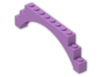 LEGO® Brick: Arch 1 x 12 x 3 Raised 14707 | Color: Medium Lavender
