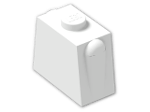 LEGO® Stein: Minifig Torso with Integral Arms 17 | Farbe: White