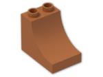 LEGO® Brick: Duplo Brick 2 x 3 x 2 with Inside Curve 2301 | Color: Dark Orange