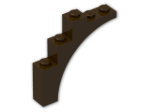 LEGO® Brick: Arch 1 x 5 x 4 2339 | Color: Dark Brown