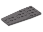 LEGO® Brick: Wing 4 x 9 2413 | Color: Dark Stone Grey