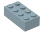 LEGO® Brick: Brick 2 x 4 3001 | Color: Light Royal Blue