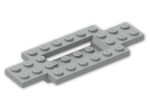 LEGO® Stein: Car Base 10 x 4 x 2/3 with 4 x 2 Centre Well 30029 | Farbe: Grey