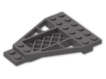 LEGO® Brick: Wing 8 x 6 x 2/3 30036 | Color: Dark Stone Grey