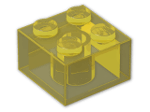 LEGO® Stein: Brick 2 x 2 3003 | Farbe: Transparent Yellow