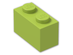 LEGO® Stein: Brick 1 x 2 3004 | Farbe: Bright Yellowish Green