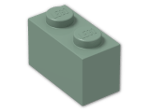 LEGO® Brick: Brick 1 x 2 3004 | Color: Sand Green
