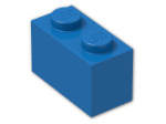 LEGO® Brick: Brick 1 x 2 3004 | Color: Bright Blue
