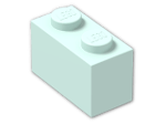 LEGO® Brick: Brick 1 x 2 3004 | Color: Aqua
