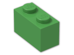 LEGO® Brick: Brick 1 x 2 3004 | Color: Bright Green