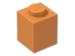LEGO® Brick: Brick 1 x 1 3005 | Color: Bright Orange