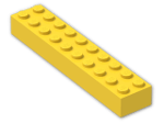 LEGO® Stein: Brick 2 x 10 3006 | Farbe: Bright Yellow
