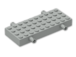 LEGO® Stein: Brick 4 x 10 with Wheel Holders 30076 | Farbe: Grey