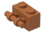 LEGO® Brick: Brick 1 x 2 with Handle 30236 | Color: Dark Orange