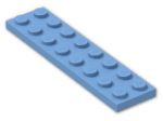 LEGO® Stein: Plate 2 x 8 3034 | Farbe: Medium Blue