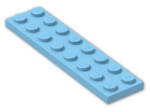 LEGO® Brick: Plate 2 x 8 3034 | Color: Dove Blue