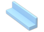 LEGO® Brick: Panel 1 x 4 x 1 with Rounded Corners 30413 | Color: Pastel Blue