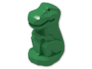 LEGO® Brick: Animal Dinosaur Tyrannosaurus Rex Baby 30464 | Color: Dark Green