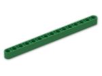 LEGO® Stein: Technic Beam 15 32278 | Farbe: Dark Green
