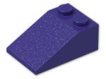 LEGO® Stein: Slope Brick 33 3 x 2 3298 | Farbe: Medium Lilac