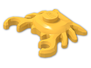 LEGO® Stein: Animal Crab 33121 | Farbe: Flame Yellowish Orange