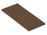 LEGO® Stein: Plate 6 x 14 3456 | Farbe: Brown