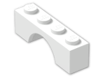 LEGO® Brick: Arch 1 x 4 3659 | Color: White