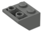 LEGO® Brick: Slope Brick 45 2 x 2 Inverted 3660 | Color: Dark Grey