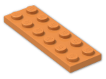 LEGO® Brick: Plate 2 x 6 3795 | Color: Bright Orange