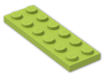 LEGO® Stein: Plate 2 x 6 3795 | Farbe: Bright Yellowish Green