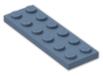 LEGO® Brick: Plate 2 x 6 3795 | Color: Sand Blue