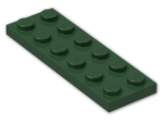 LEGO® Brick: Plate 2 x 6 3795 | Color: Earth Green