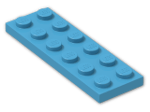 LEGO® Brick: Plate 2 x 6 3795 | Color: Dark Azur