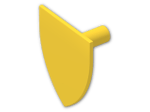 LEGO® Brick: Minifig Shield Triangular 3846 | Color: Bright Yellow
