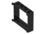 LEGO® Brick: Window 1 x 4 x 3 3853 | Color: Black