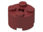 LEGO® Stein: Brick 2 x 2 Round 3941 | Farbe: New Dark Red