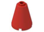 LEGO® Stein: Cone 2 x 2 x 2 with Hollow Stud Open 3942c | Farbe: Bright Red