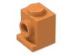 LEGO® Stein: Brick 1 x 1 with Headlight 4070 | Farbe: Bright Orange