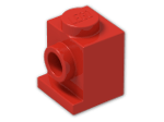LEGO® Brick: Brick 1 x 1 with Headlight 4070 | Color: Bright Red