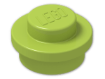 LEGO® Stein: Plate 1 x 1 Round 4073 | Farbe: Bright Yellowish Green