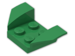 LEGO® Brick: Car Mudguard 2 x 4 Swept Back 41854 | Color: Dark Green