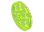 LEGO® Stein: Technic Wedge Belt Wheel 4185 | Farbe: Transparent Fluorescent Green
