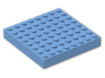LEGO® Stein: Brick 8 x 8 4201 | Farbe: Medium Blue