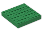 LEGO® Brick: Brick 8 x 8 4201 | Color: Dark Green