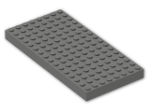 LEGO® Brick: Brick 8 x 16 4204 | Color: Dark Grey
