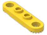 LEGO® Brick: Technic Plate 1 x 4 with Holes 4263 | Color: Bright Yellow