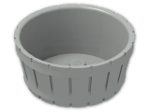 LEGO® Stein: Barrel 4.5 x 4.5 4424 | Farbe: Grey
