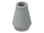 LEGO® Brick: Cone 1 x 1 4589 | Color: Grey