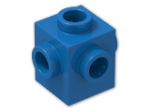 LEGO® Brick: Brick 1 x 1 with Studs on Four Sides 4733 | Color: Bright Blue